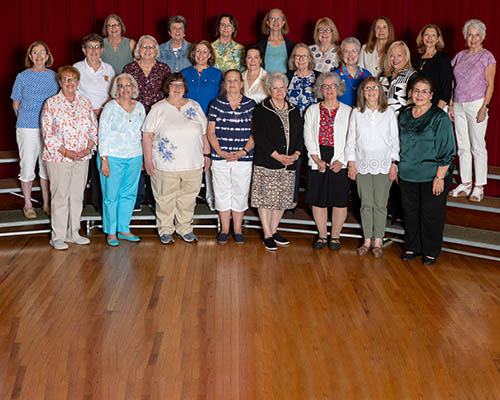 Class of 1975 Class Photo from 2025 Alumni Weekend